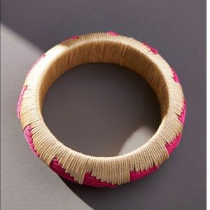 NWT Anthropologie Woven Bangled Bracelet